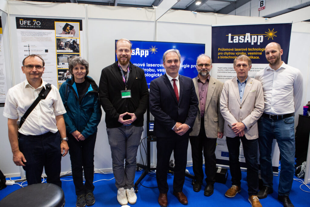 LasApp partner meeting at the Science Fair 2025